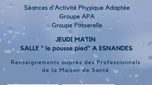 Affiche Activité Physique Adaptée